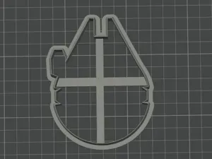 Millennium Falcon Cookie Cutter