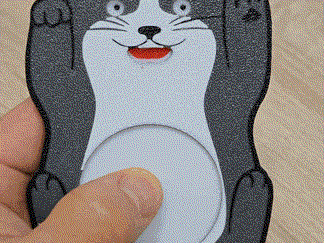 Moving cat toy