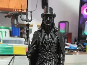 Exu Treme-Terra – Estátua Decorativa Detalhada