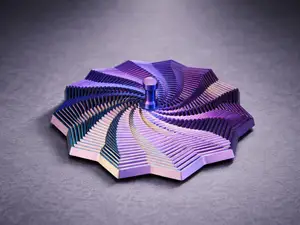 Collapsible Helix Flow Fidget - Star