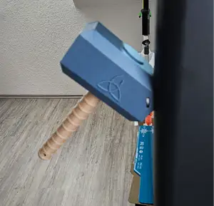 Bambulab X2D, P1S, P2S, X1C Thors Hammer Türgriff