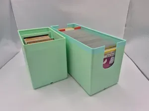 Gridfinity Trading Card Box with Dividers