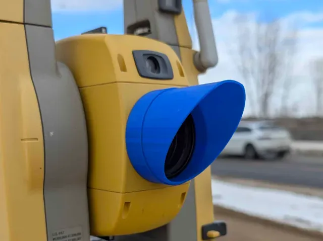 Total Station Lens Cover For Snow (Topcon/Sokkia)