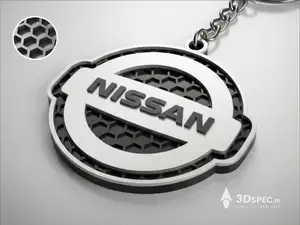 Nissan | Modern Honeycomb Edition keychain