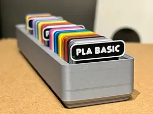 Bambulab Filament swatch labels