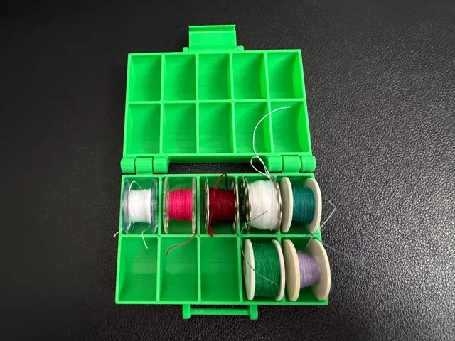 sewing bobbin box