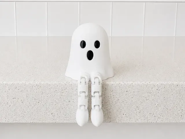 Articulated Ghost Flexi Leggy Shelf Sitter Toy