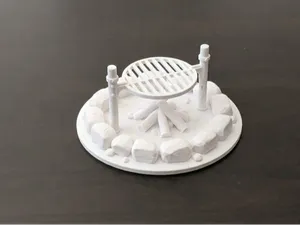 Campfire Fire Pit with Grill