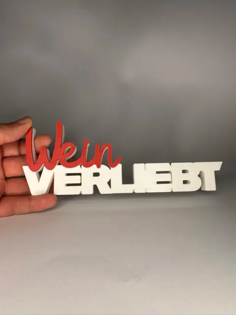 Weinverliebt - Wein Deko Aufsteller & Geschenk — Image 4 of 6