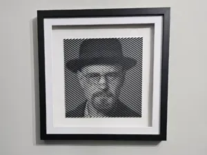 Heisenberg - Walter White Halftone Art by Ikonic3D