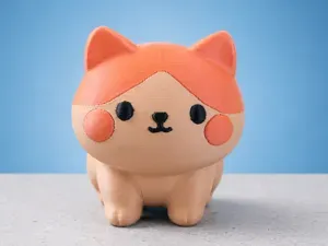 Chubby Cat Figure