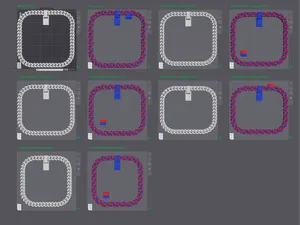 Blank Cuban Hype Chain V2 - DIY