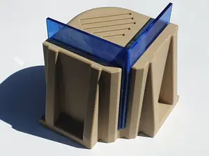 Stained Glass soldering corner jig - 90 degree