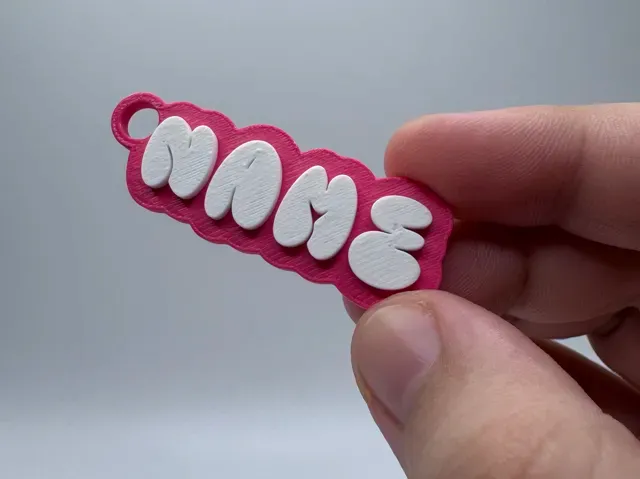 Cute Bubble Letter Font Custom Keychain Generator — Фото 6 из 7
