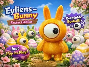 Eyliens – Bunny (Easter Edition) Rotatable Eyeball