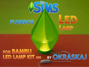 The Sims Lamp- PLUMBOB for Bambu LED Lamp Kit 001