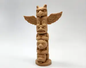 Full Eagle Totem Pole