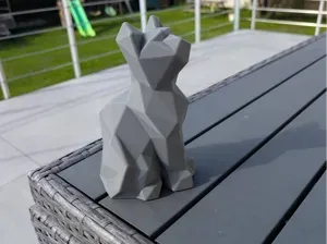 chat low poly version tirelire cats