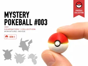 Tiny Mystery Pokeball 003 - Special Edition