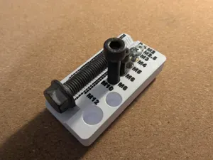 Screw Measuring - Gridfinity - NO AMS REQUIRED