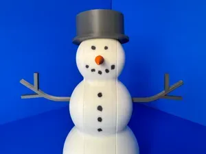 Snowman Nutcracker | No Support