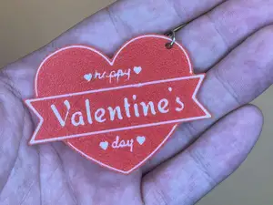 Valentine's Day Keychain