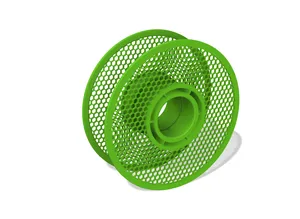 Bambu Reusable Spool (light / cleaned: 1 kg)