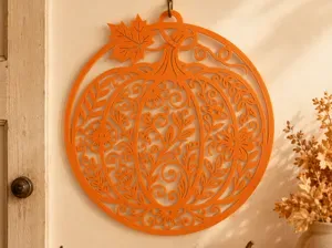 Floral Pumpkin – Autumn Hanging Decoration