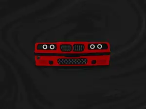 BMW 3 E36 Keychain (Customizable)