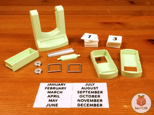 modaFLIP: a retro-inspired perpetual calendar — Image 5 of 5