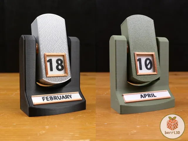 modaFLIP: a retro-inspired perpetual calendar — Image 2 of 5