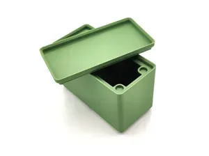 1x2x8u box with lid and with magnets