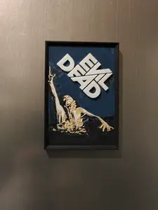 Evil Dead movie poster fridge magnet