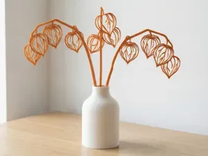 Winter Cherry - Botanical Vase Decor