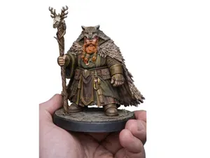 Dwarf Druid Miniature