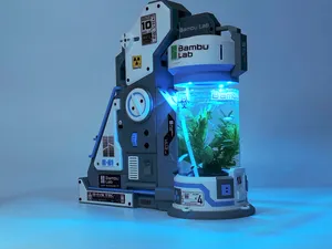 科幻生物培育胶囊系列—水族培育舱