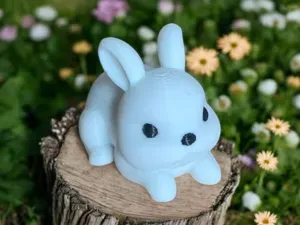 Precioso conejito blanco mini