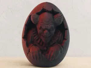 Grusel-Ei mit Killerclown