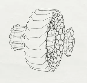 OpenRC 1:10 RC Truggy Rims AirLess