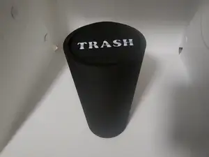 Car Cup Holder Trash Can Flip Top Lid Keep Clean