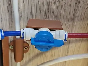 soporte para llave de paso de osmosis