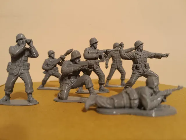 Plastic toy soldiers  USA
