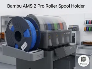 Bambu AMS 2 Pro Roller Spool Holder