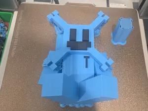pixel plush print