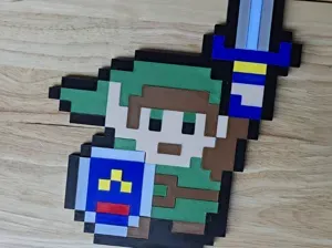 Pixel Link 2D wall art (No AMS)