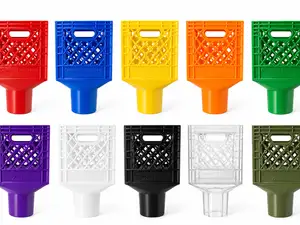 Mini Milk Crate Cup Holder