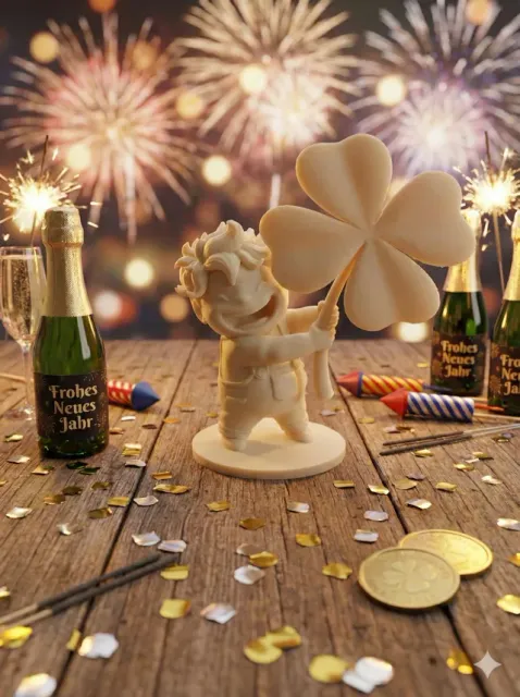 Lucky Charm Figure / Glücksbringer (New Year 2026) — Image 2 of 3