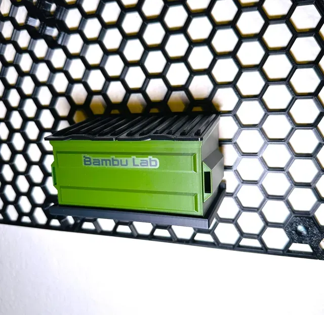 HSW Desktop Dumpster Shelf - Skadis Shelf — Image 7 of 12