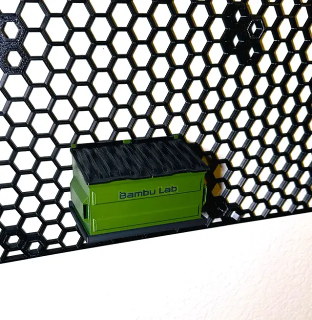 HSW Desktop Dumpster Shelf - Skadis Shelf — Image 6 of 12