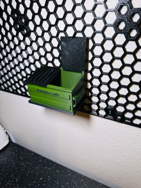 HSW Desktop Dumpster Shelf - Skadis Shelf — Image 2 of 12